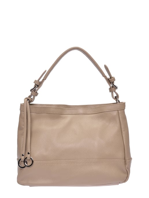 Roberta M Beige Bolso de cuero - Image 1