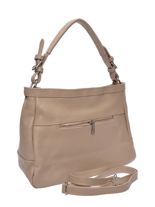 Roberta M Beige Bolso de cuero - Image 2