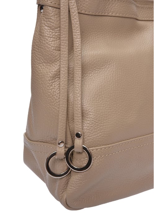 Roberta M Beige Bolso de cuero - Image 3