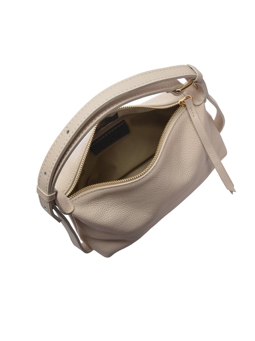 Roberta M Beige Bolso de cuero - Image 4