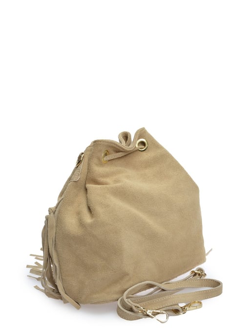 Roberta M Beige Bolso de cuero - Image 2