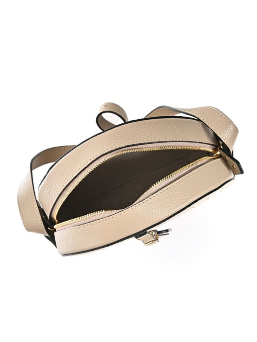 Roberta M Beige Bolso de cuero - Image 4