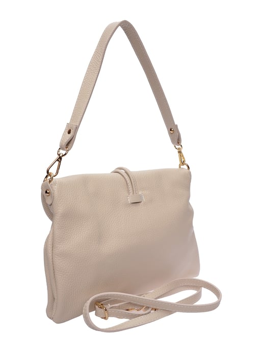 Anna Luchini Beige Bolso de cuero - Image 2