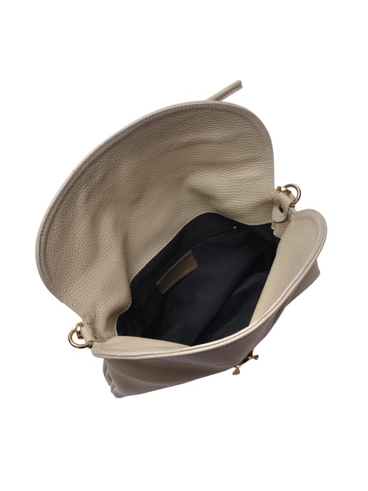 Anna Luchini Beige Bolso de cuero - Image 4