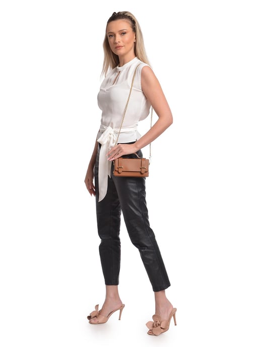 Isabella Rhea Brown Bolso de cuero - Image 5
