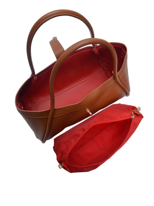 Luisa Vannini Brown Bolso de cuero - Image 4