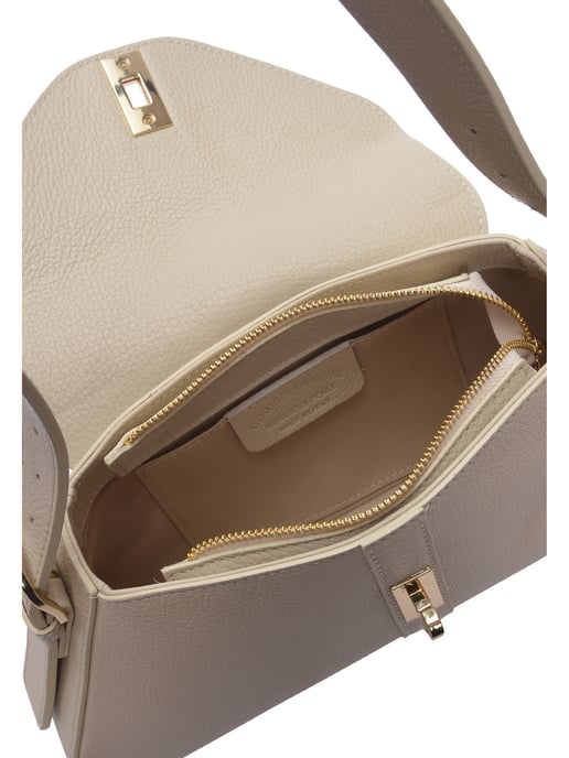 Roberta M Beige Bolso de cuero - Image 4
