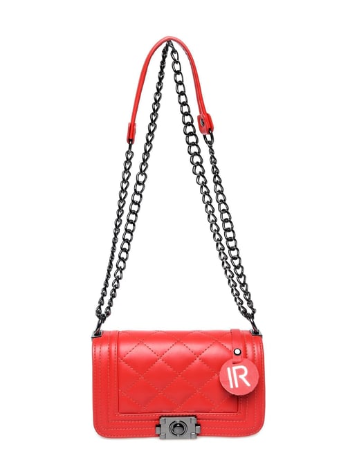 Isabella Rhea Rojo Bolso de cuero - Image 1