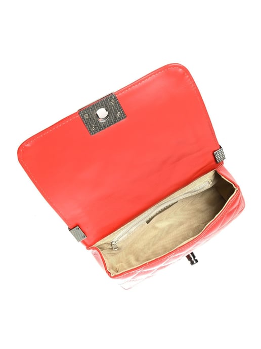Isabella Rhea Rojo Bolso de cuero - Image 4