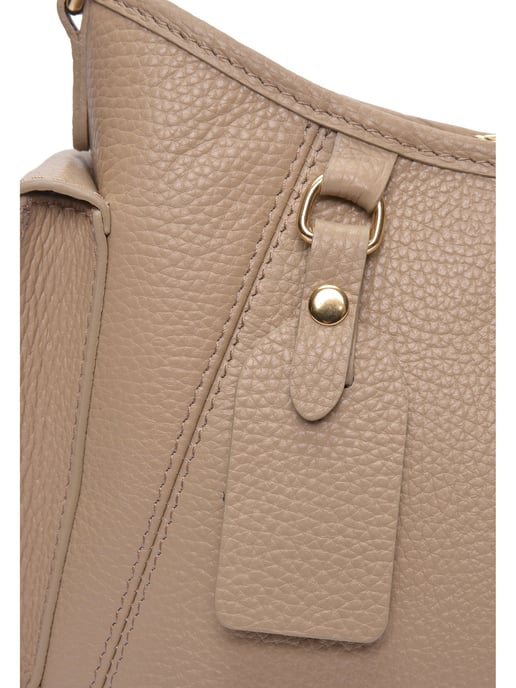 Anna Luchini Beige Bolso de cuero - Image 3