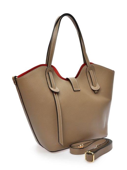 Isabella Rhea Beige Bolso de cuero - Image 2