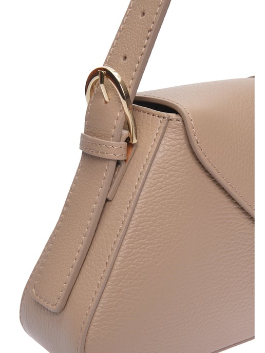 Roberta M Beige Bolso de cuero - Image 3