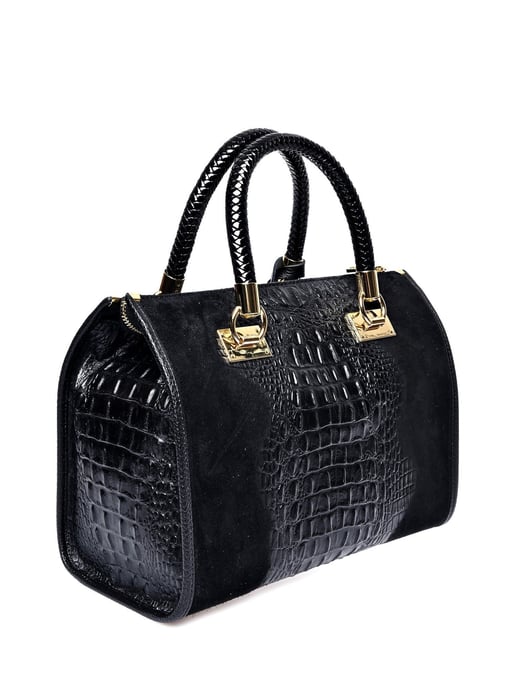 Isabella Rhea Negro Bolso de cuero - Image 2