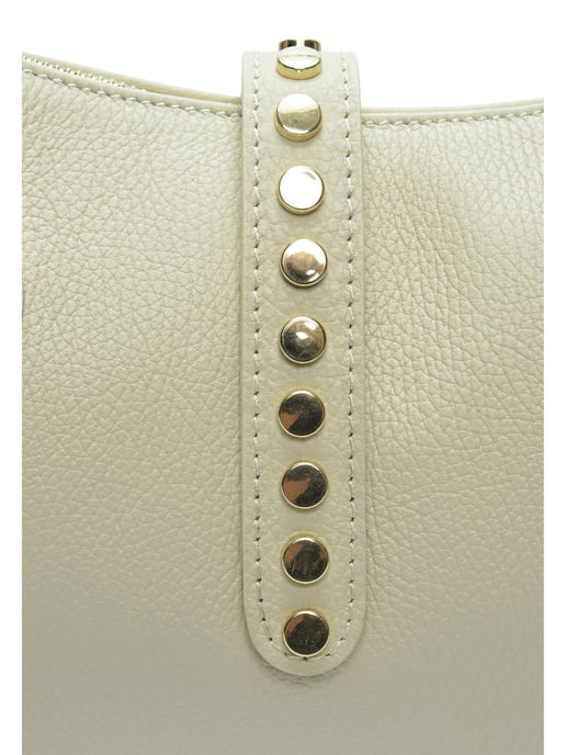 Anna Luchini Beige Bolso de cuero - Image 3