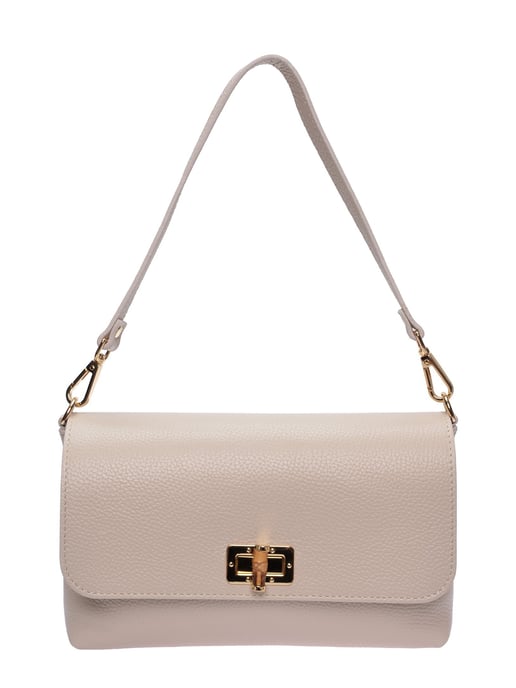 Roberta M Beige Bolso de cuero - Image 1