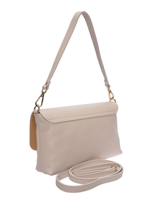 Roberta M Beige Bolso de cuero - Image 2