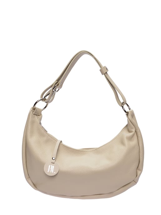 Anna Luchini Beige Bolso de cuero - Image 1