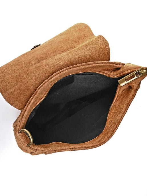 Anna Luchini Brown Bolso de cuero - Image 4