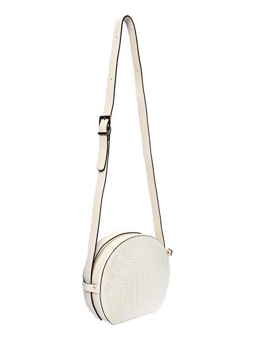 Roberta M Beige Bolso de cuero - Image 2