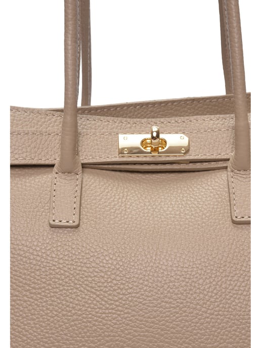 Isabella Rhea Beige Bolso de cuero - Image 3