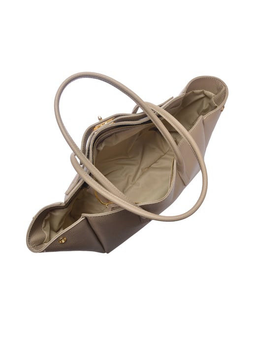 Isabella Rhea Beige Bolso de cuero - Image 4