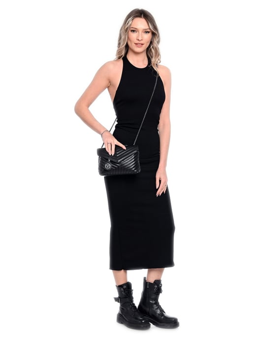 Luisa Vannini Negro Bolso de cuero - Image 5