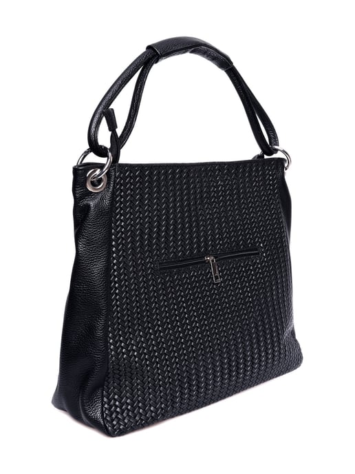 Luisa Vannini Negro Bolso de cuero - Image 2