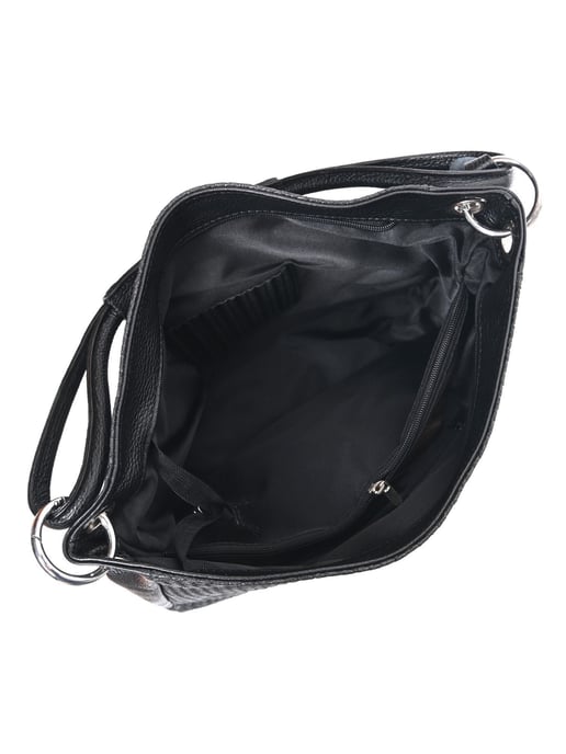 Luisa Vannini Negro Bolso de cuero - Image 4