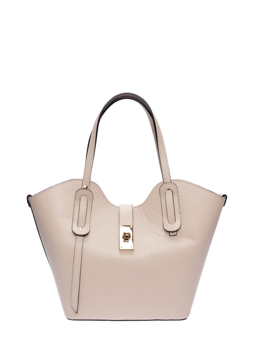 Isabella Rhea Beige Bolso de cuero - Image 1