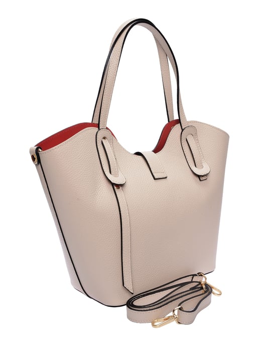 Isabella Rhea Beige Bolso de cuero - Image 2