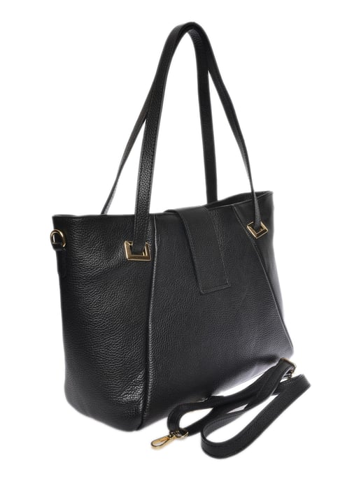 Isabella Rhea Negro Bolso de cuero - Image 2