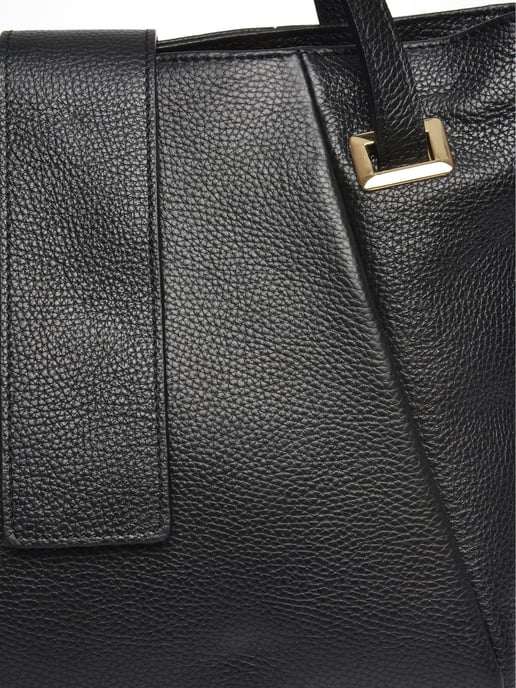 Isabella Rhea Negro Bolso de cuero - Image 3