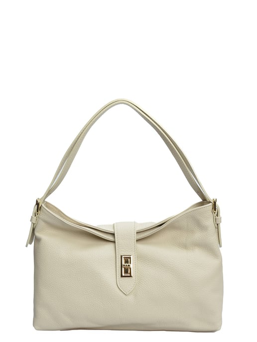 Anna Luchini Beige Bolso de cuero - Image 1