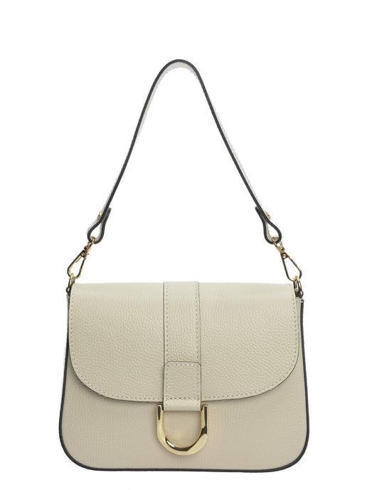 Anna Luchini Beige Bolso de cuero - Image 1
