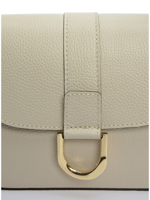 Anna Luchini Beige Bolso de cuero - Image 3