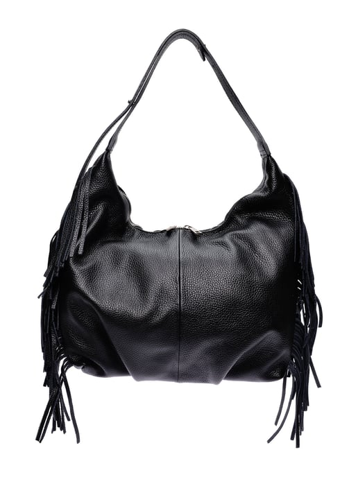 Isabella Rhea Negro Bolso de cuero - Image 1