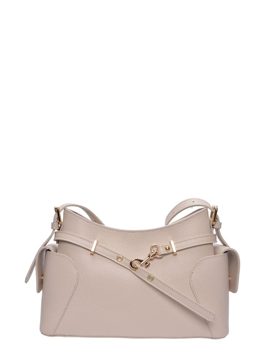 Roberta M Beige Bolso de cuero - Image 1