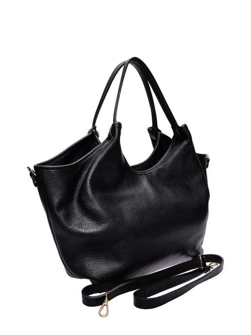 Isabella Rhea Negro Bolso de cuero - Image 2