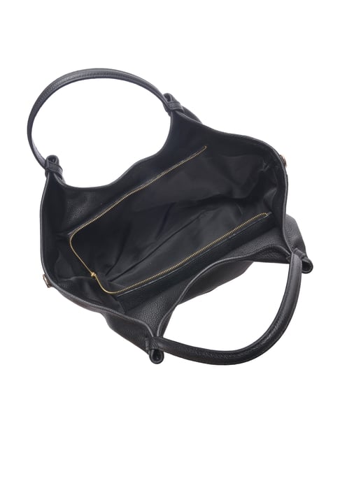Isabella Rhea Negro Bolso de cuero - Image 4