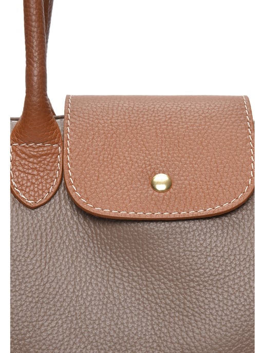 Anna Luchini Beige Bolso de cuero - Image 3