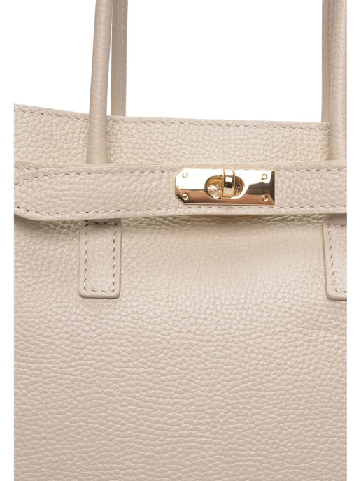 Isabella Rhea Beige Bolso de cuero - Image 3