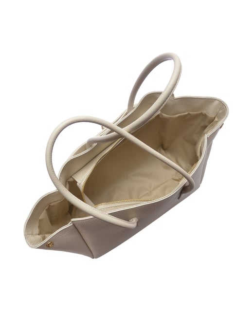 Isabella Rhea Beige Bolso de cuero - Image 4