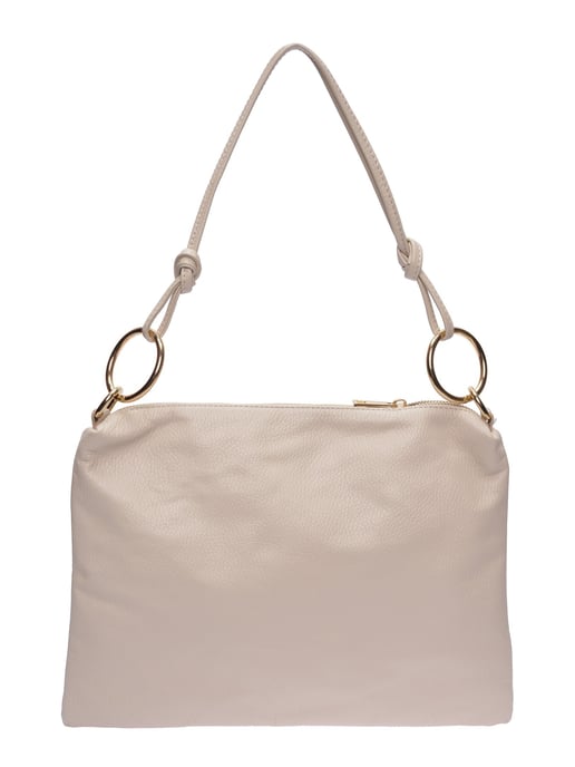 Luisa Vannini Beige Bolso de cuero - Image 1