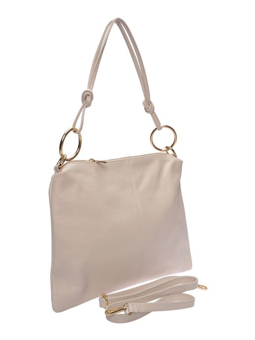 Luisa Vannini Beige Bolso de cuero - Image 2