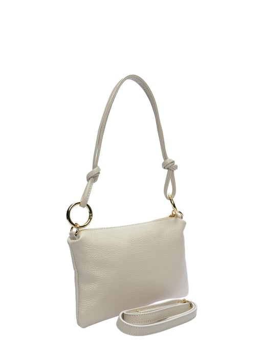 Anna Luchini Beige Bolso de cuero - Image 2