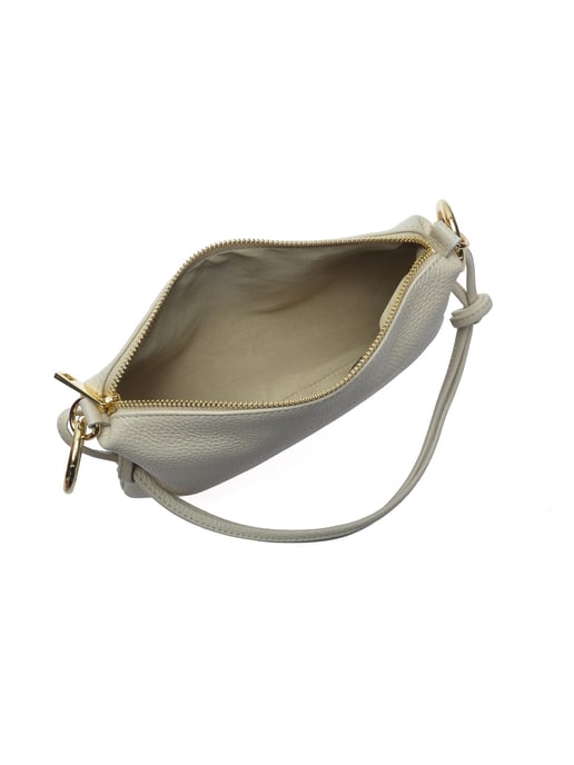 Anna Luchini Beige Bolso de cuero - Image 4