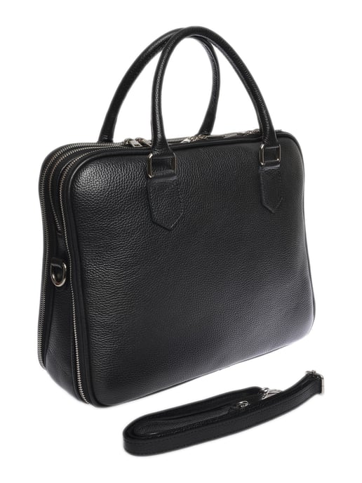 Luisa Vannini Negro Bolso de cuero - Image 2