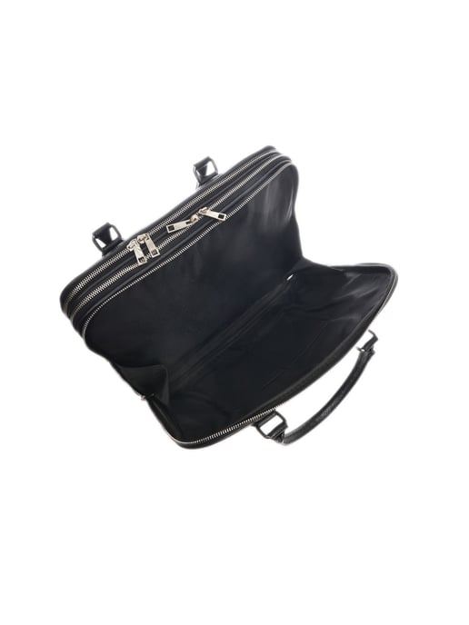 Luisa Vannini Negro Bolso de cuero - Image 4