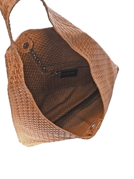 Luisa Vannini Brown Bolso de cuero - Image 4
