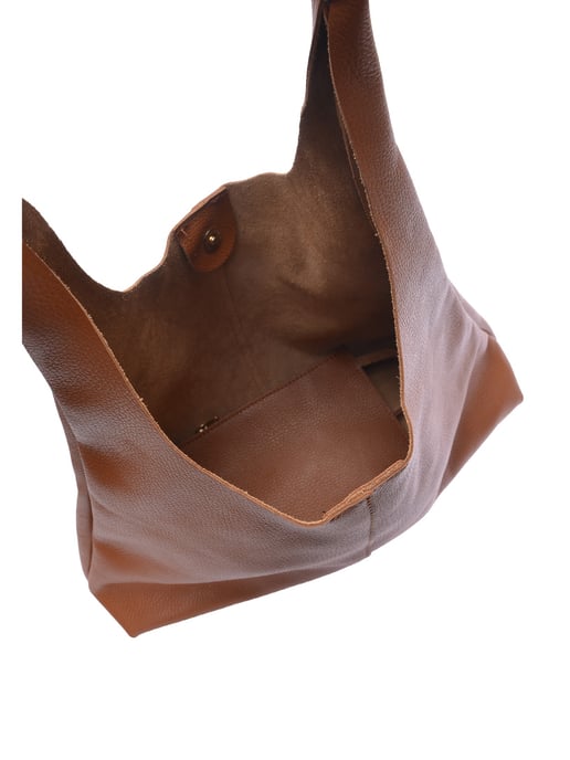Luisa Vannini Brown Bolso de cuero - Image 4